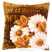 Coussin marguerites modernes